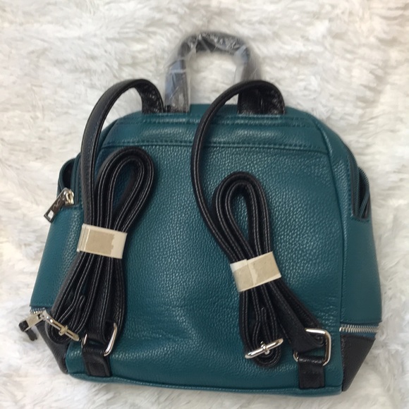 Jessica Moore | Teal Pebbled Faux Leather Bag Set - Picture 11 of 11